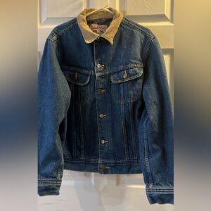 Authentic Vintage Lee Storm Rider lined Jean jacket size 40T